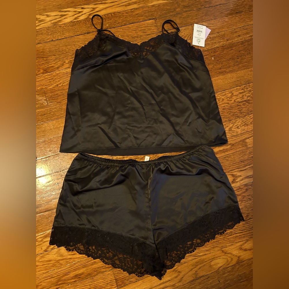 Satin Lace Time Sleep Set